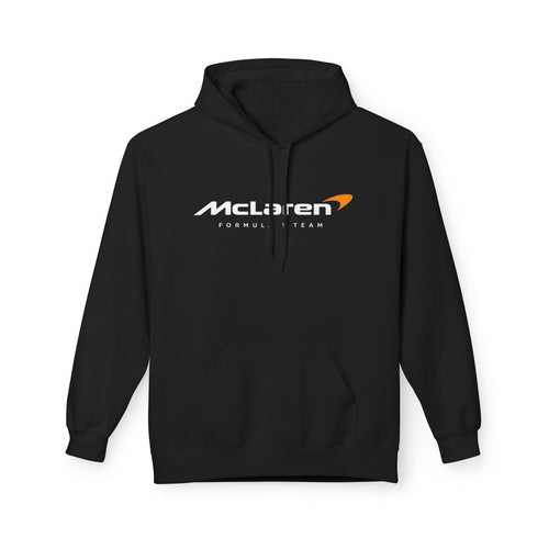 McLaren Formula 1 Team Hoodie — Racing Logo & Victory Podium Back Print
