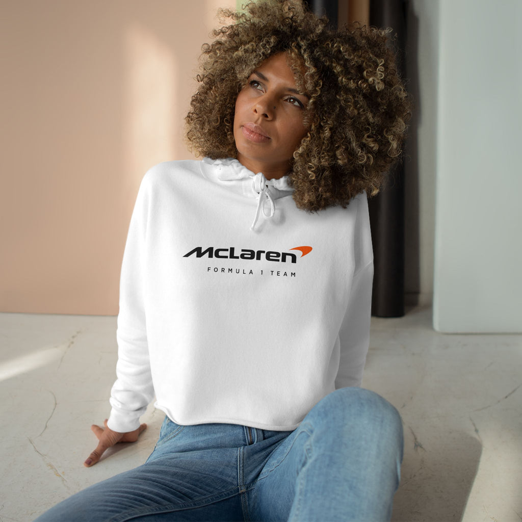 McLaren Formula 1 Crop Hoodie — Racing Team Apparel