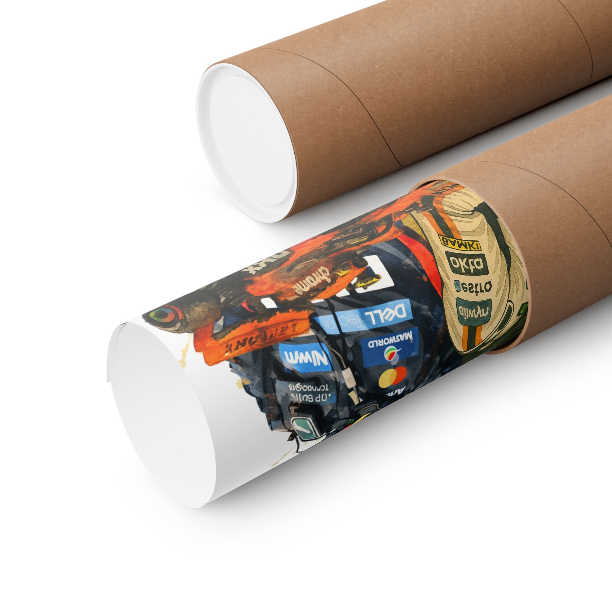 Lando Norris Championship Matte Poster — Mclaren Driver