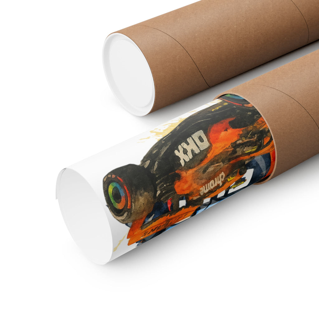 Lando Norris Championship Matte Poster — Mclaren Driver