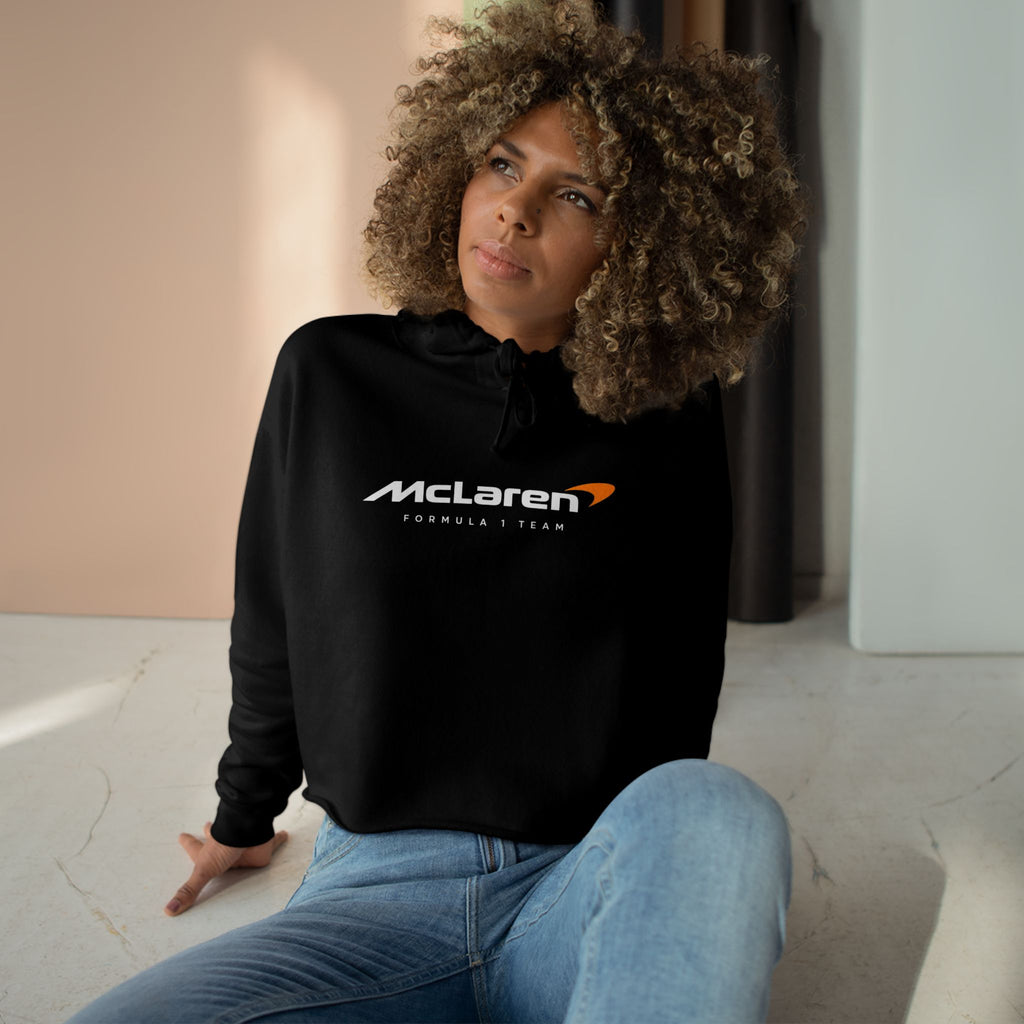 McLaren Formula 1 Crop Hoodie — Racing Team Apparel